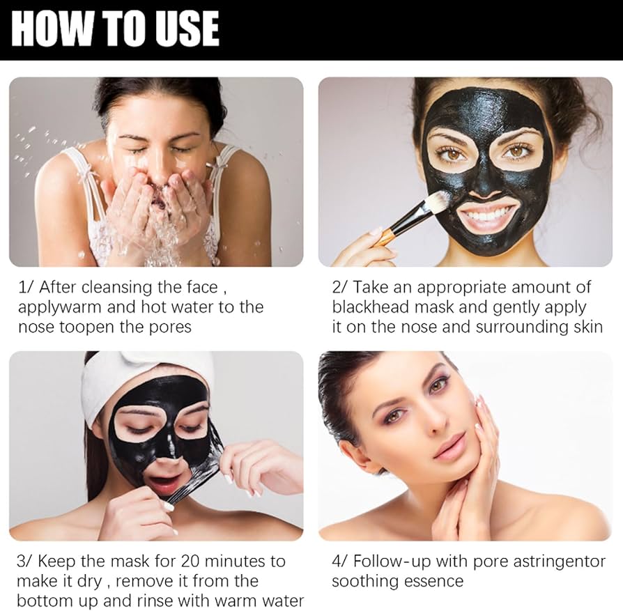 Dr. Rashel Charcoal Blackhead Remover Peel-Off Face Mask | Deep Cleansing 100ML