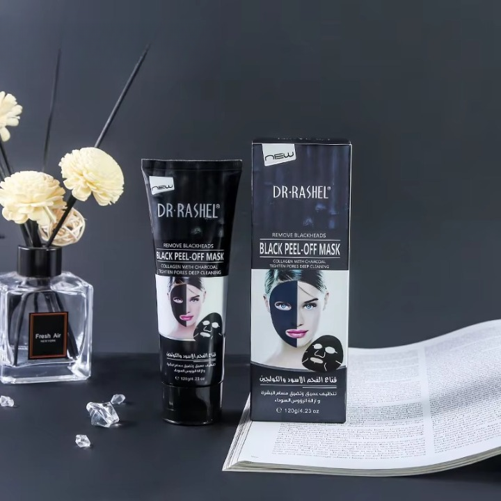 Dr. Rashel Charcoal Blackhead Remover Peel-Off Face Mask | Deep Cleansing 100ML