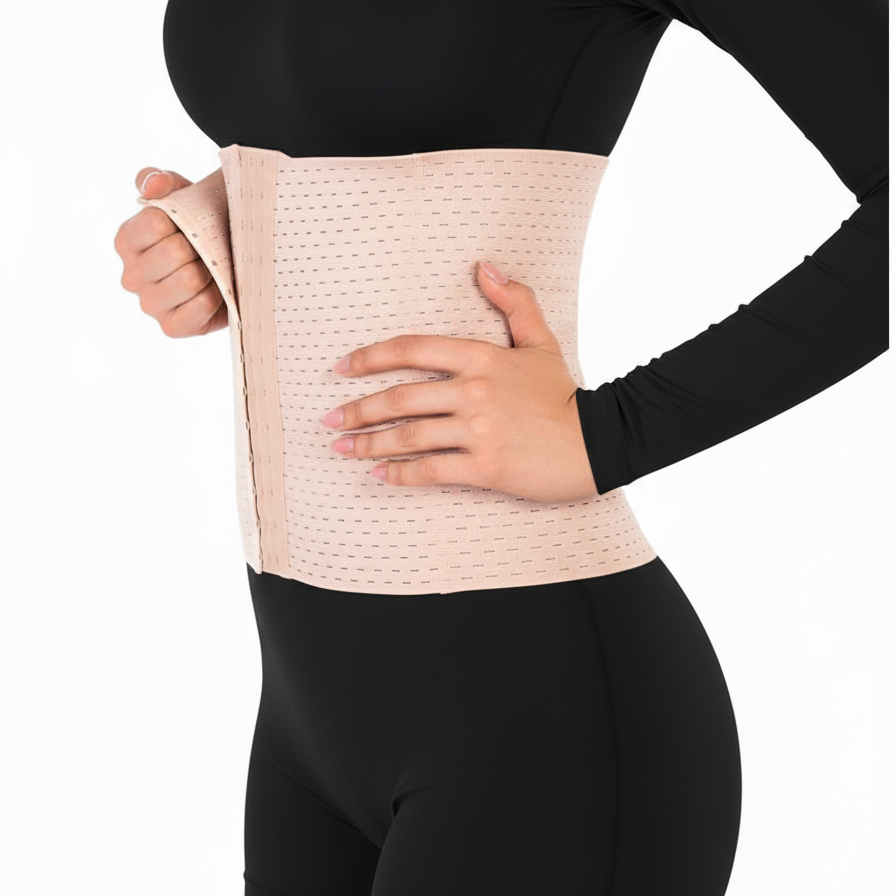 Women Jali Belly Belt | Adjustable Waist Support & Breathable Tummy Control Belt