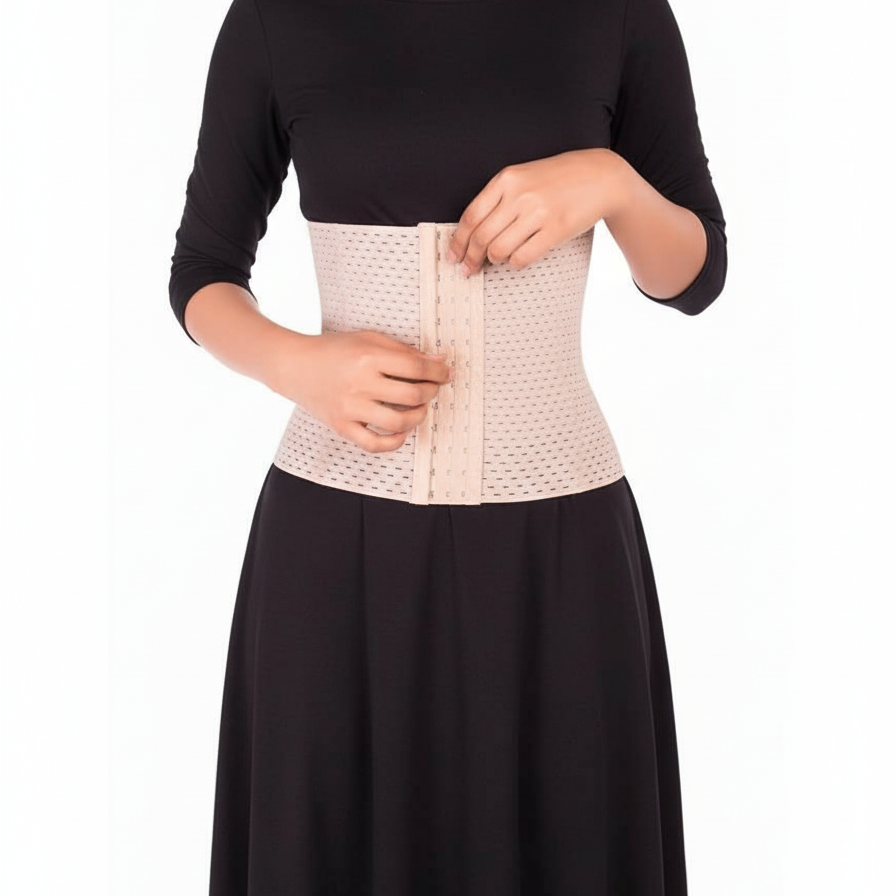 Women Jali Belly Belt | Adjustable Waist Support & Breathable Tummy Control Belt