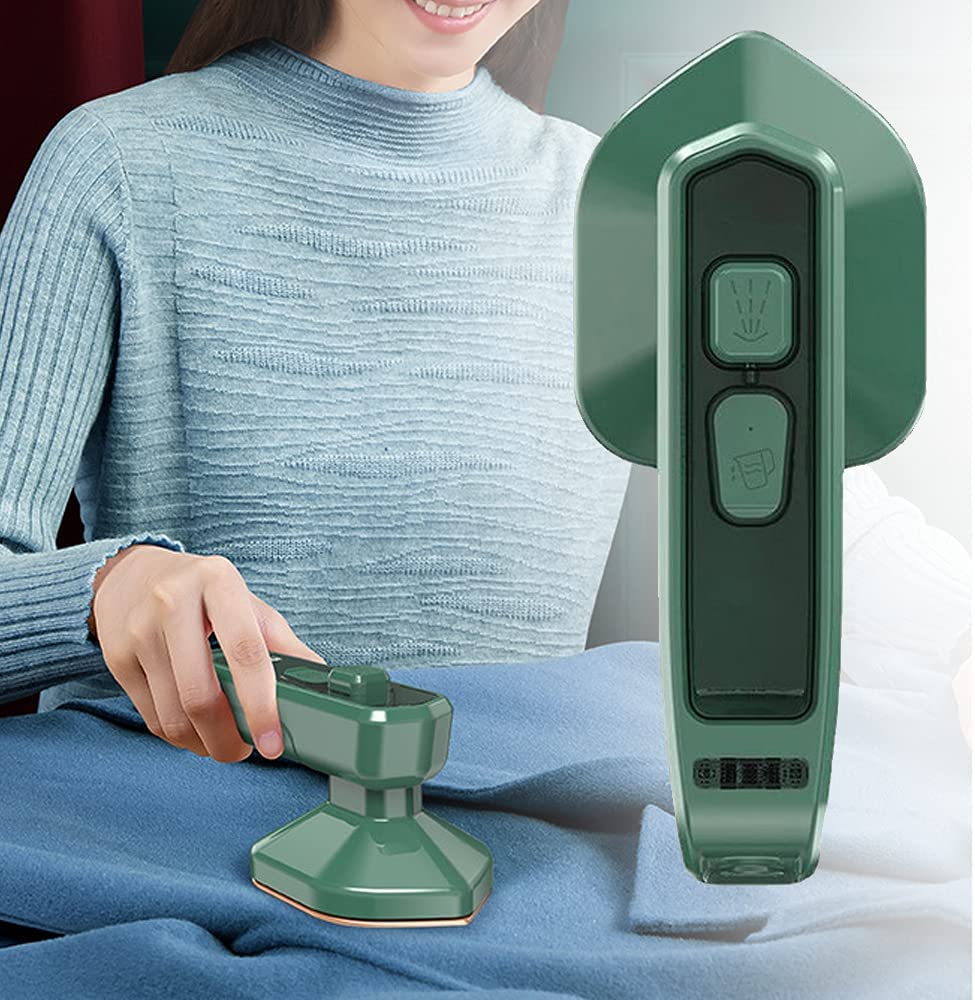 Professional Mini Steam Iron | Handheld Garment Steamer & Portable Clothes Iron