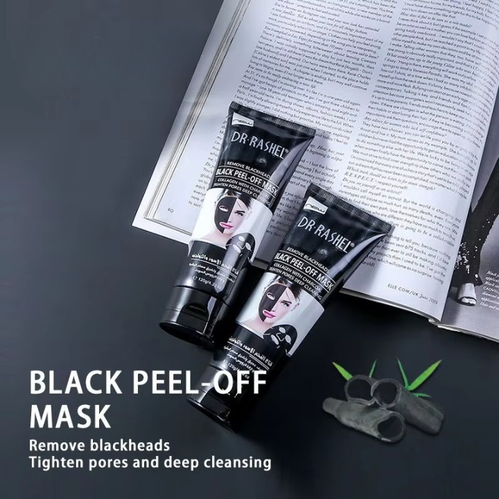 Dr. Rashel Charcoal Blackhead Remover Peel-Off Face Mask | Deep Cleansing 100ML