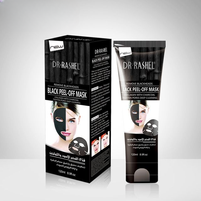 Dr. Rashel Charcoal Blackhead Remover Peel-Off Face Mask | Deep Cleansing 100ML