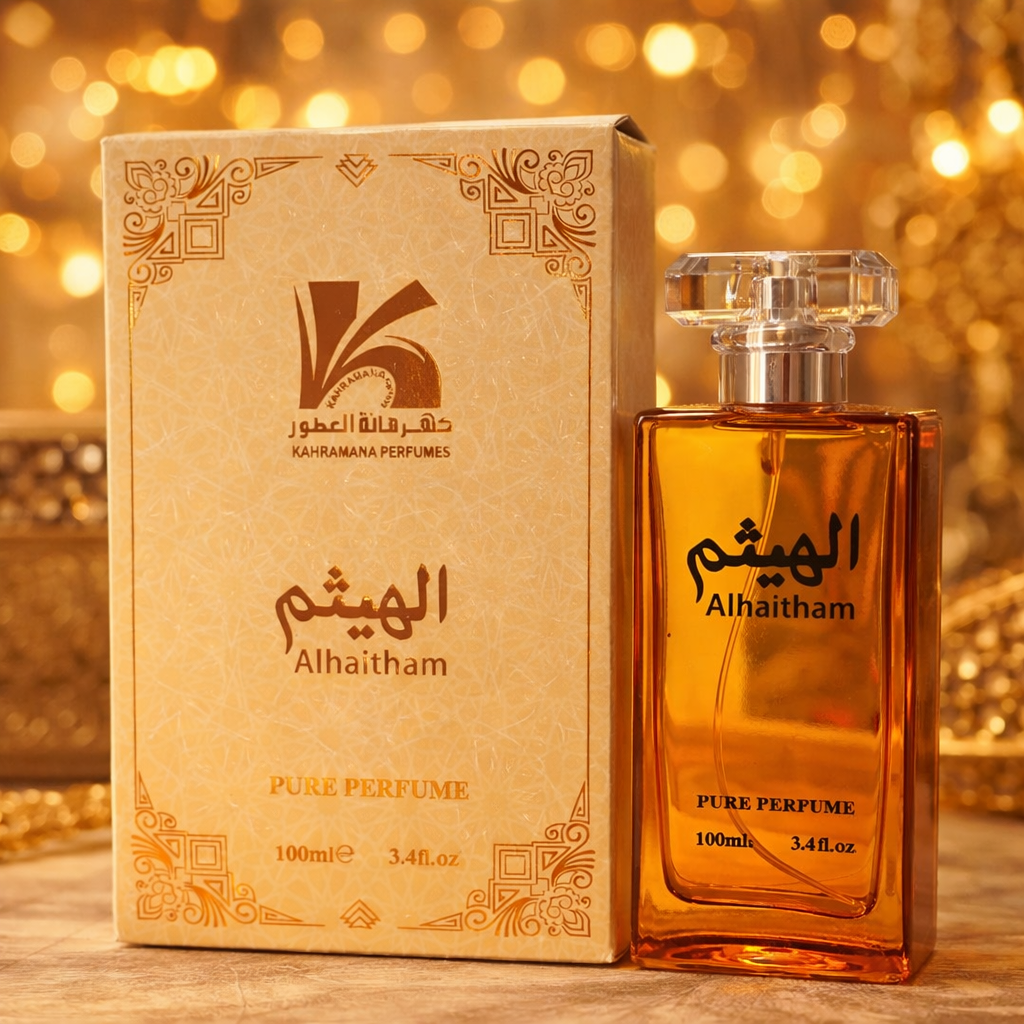 Alhaitham Pure Perfume by Kahramana | Luxury Long-Lasting Arabic Fragrance Spray 100ml