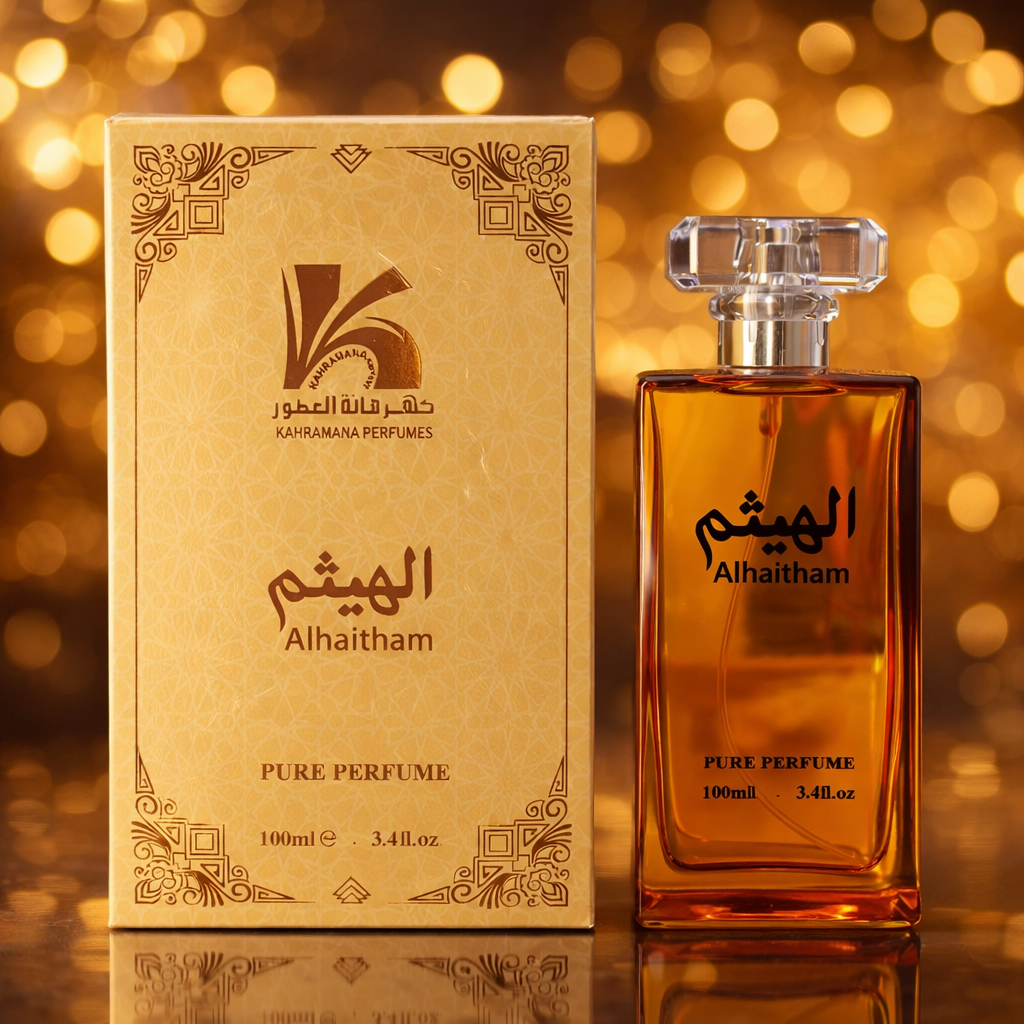 Alhaitham Pure Perfume by Kahramana | Luxury Long-Lasting Arabic Fragrance Spray 100ml