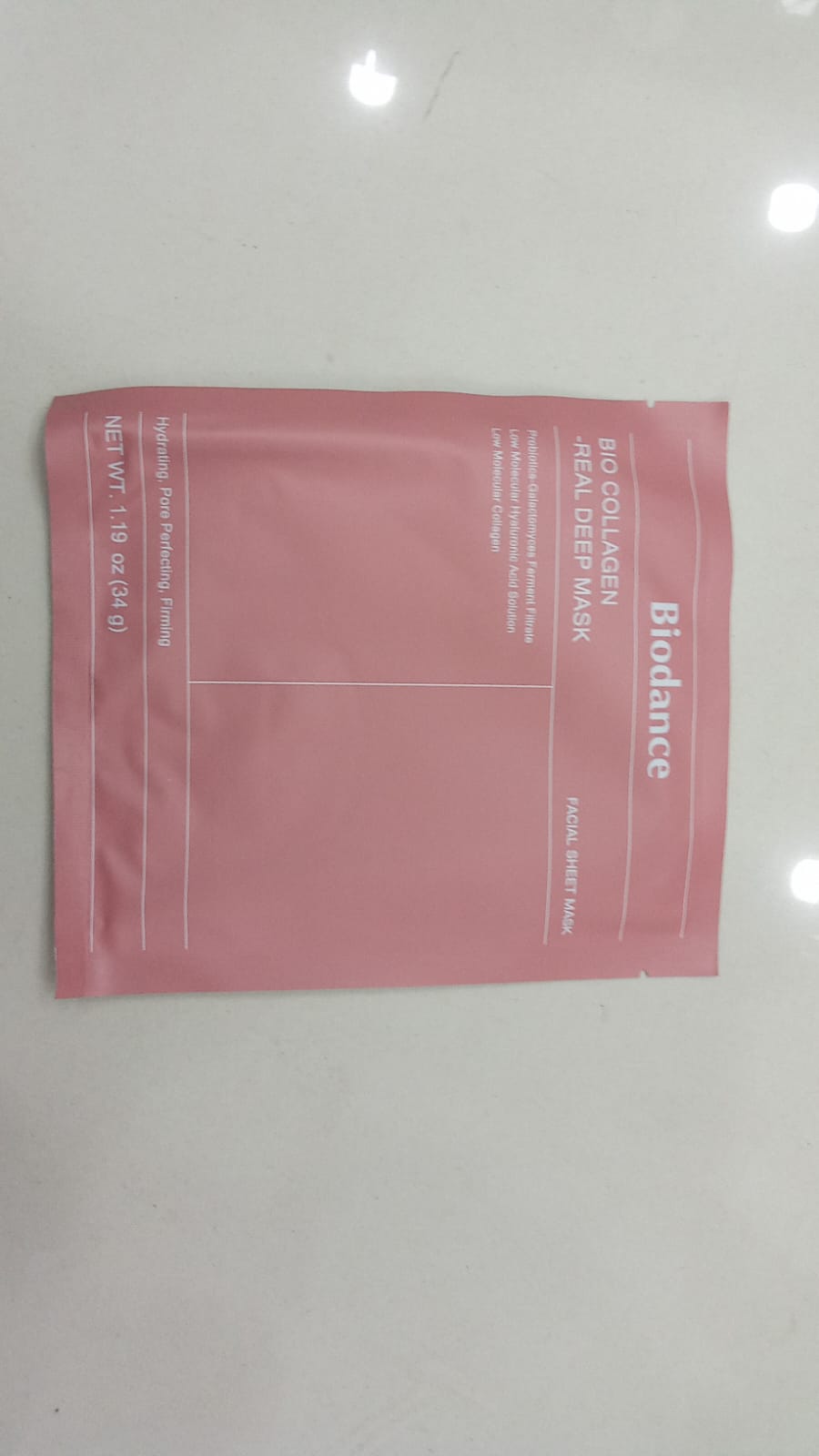 Bio-Collagen Real Deep Mask | Hydrating Overnight Facial Sheet Mask for Firm & Smooth-Looking Skin